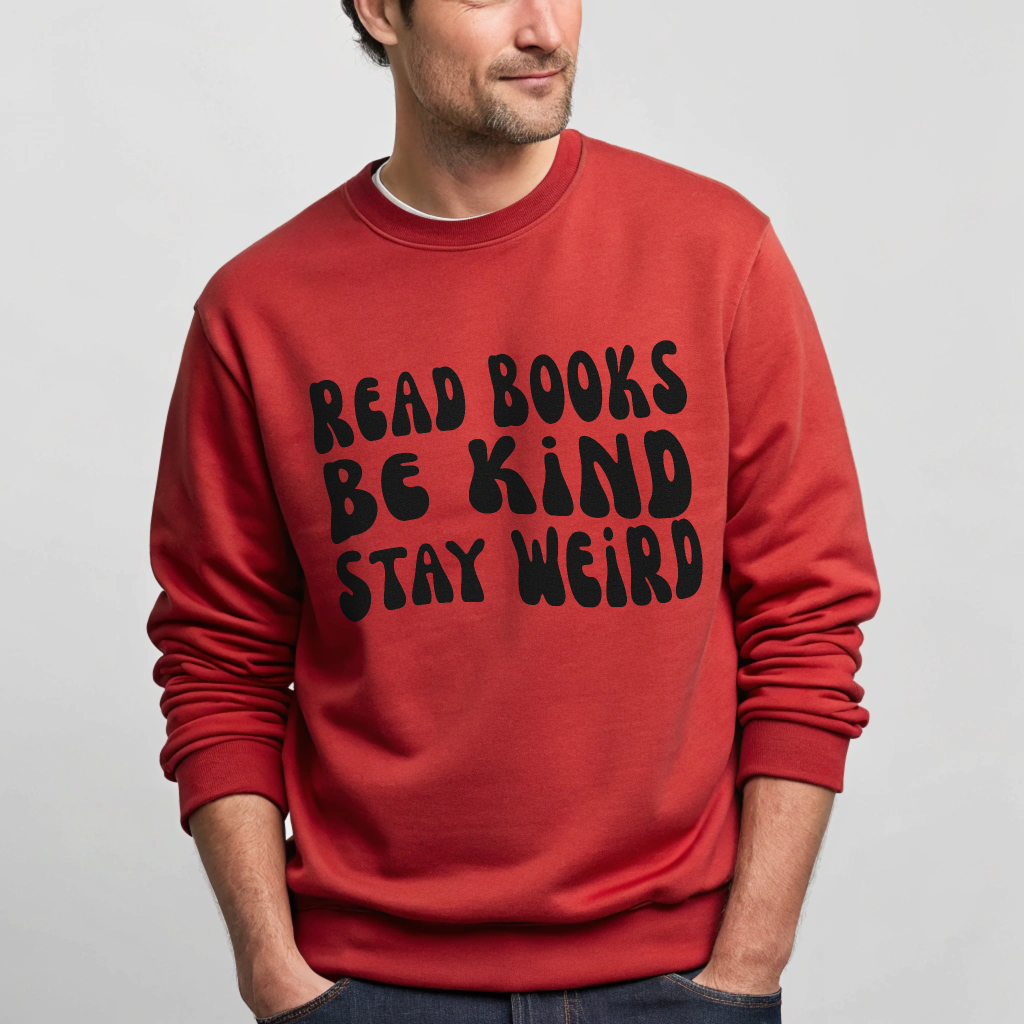 Funny Book Reader Sweatshirt - Image 2