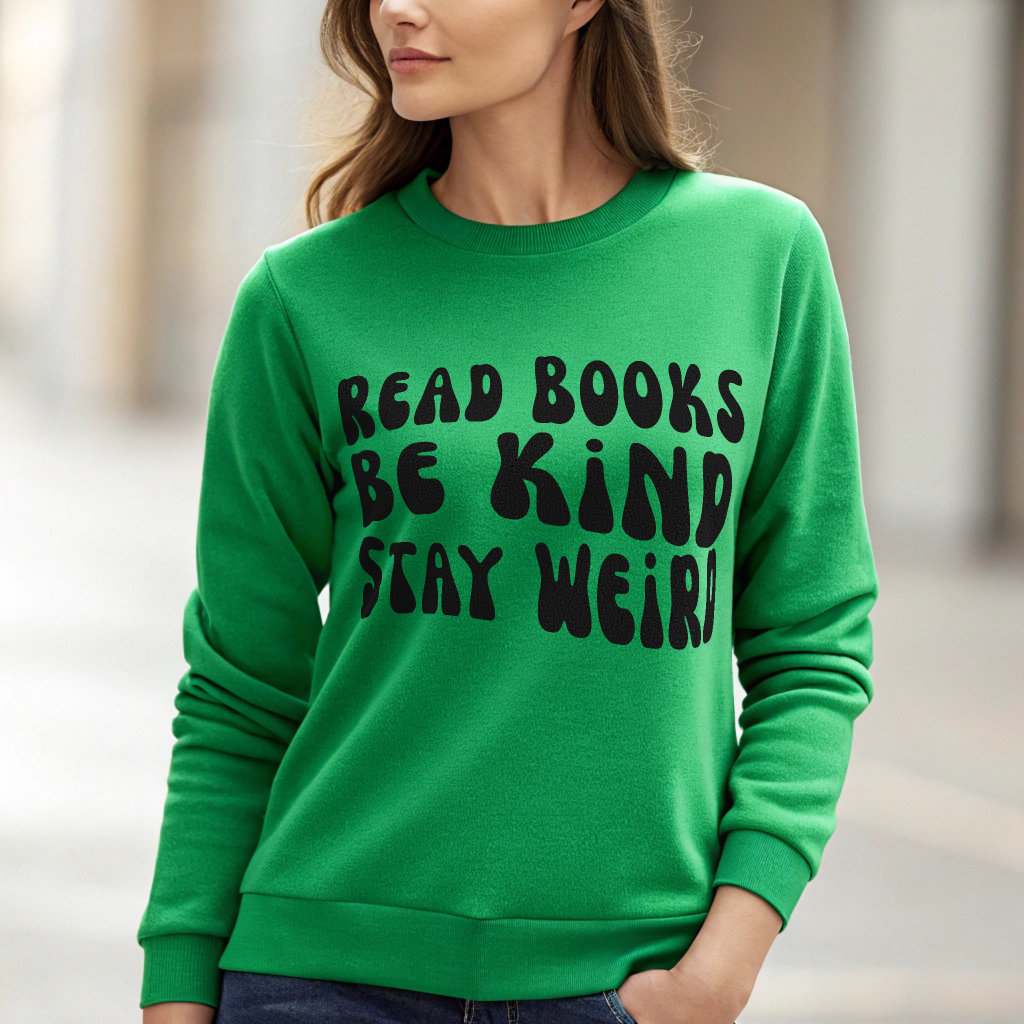 Funny Book Reader Sweatshirt - Image 6
