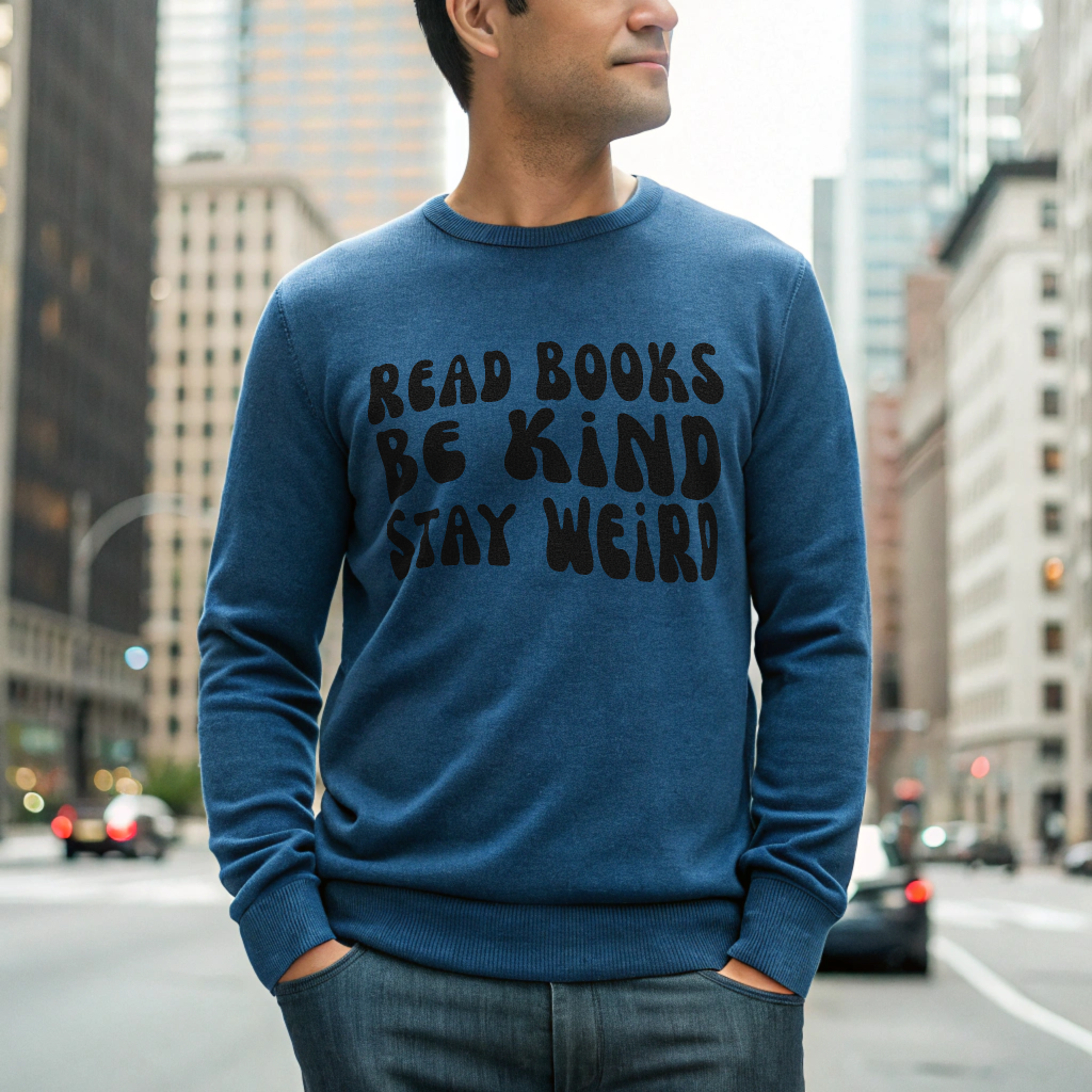 Funny Book Reader Sweatshirt - Image 7