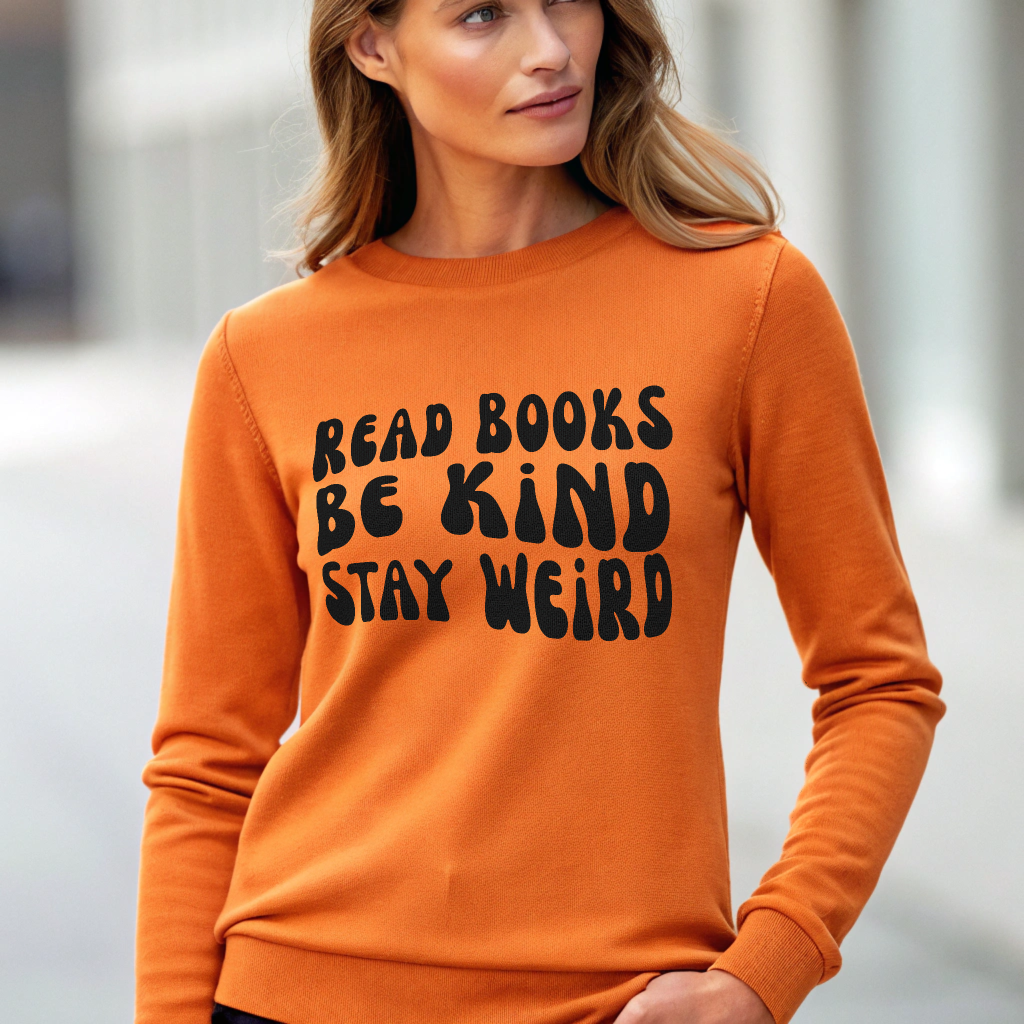 Funny Book Reader Sweatshirt - Image 8