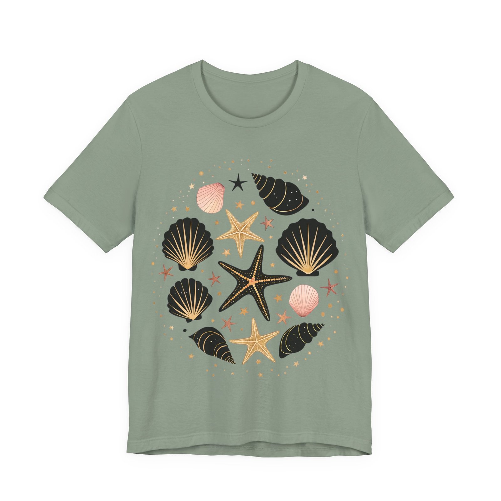 Personalise Beach Shell T-shirt - Image 15